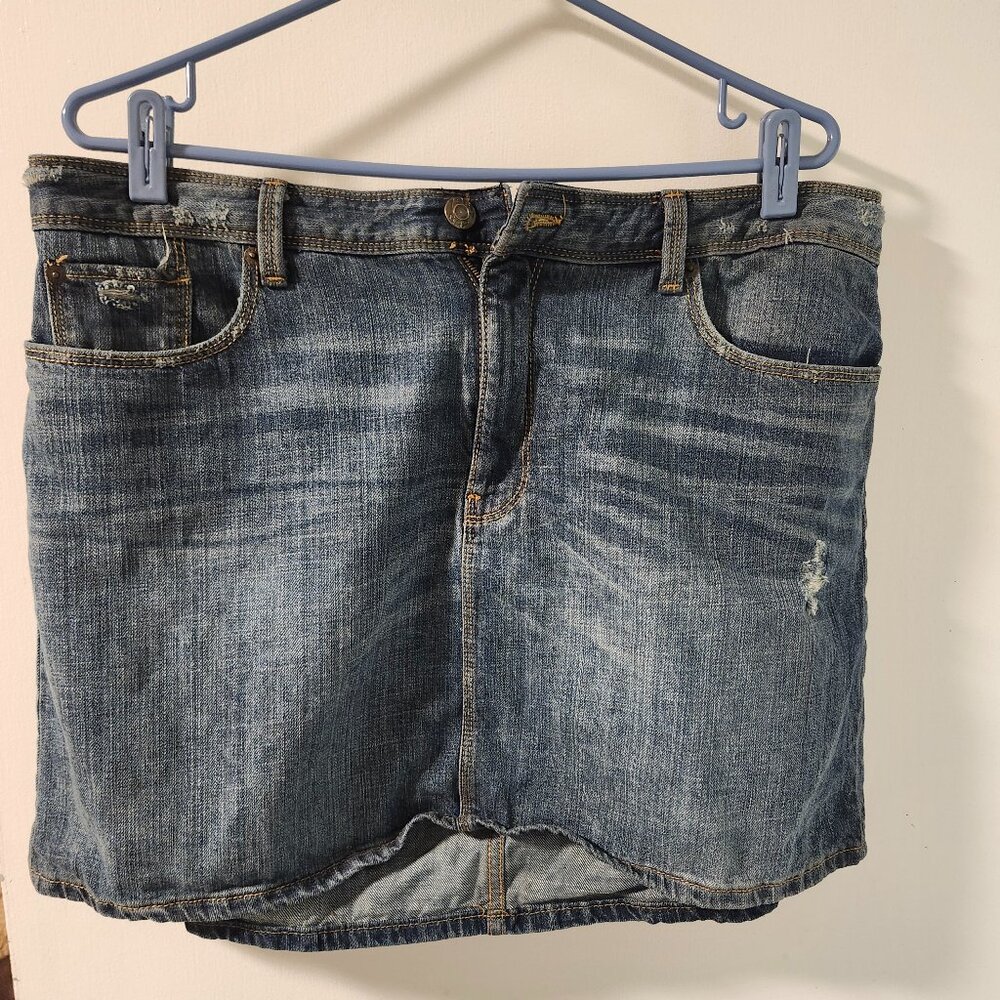 Gap jean skirt